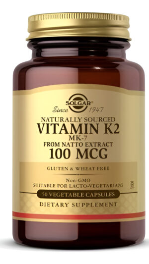 Vitamina K2 100 Mcg - 50 Uds