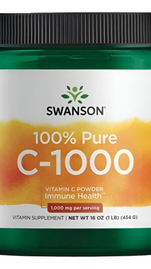 Vitamina C En Polvo 100% Pure 16 Oz 1lb 454g De Swanson