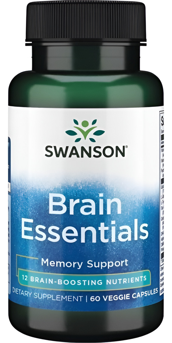 Brain Essentials Apoyo Cerebral Y De Memoria 60 Veggie Caps