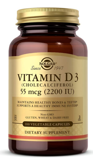 Vitamina D3 55mcg 100caps Solga