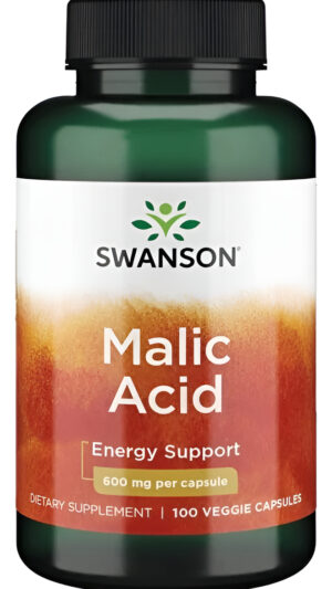 Malic Acido -ácido Málico 600 Mg 100 Vegetariana De Sw