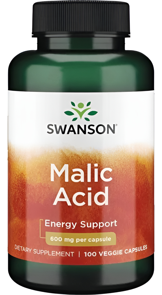 Malic Acido -ácido Málico 600 Mg 100 Vegetariana De Sw