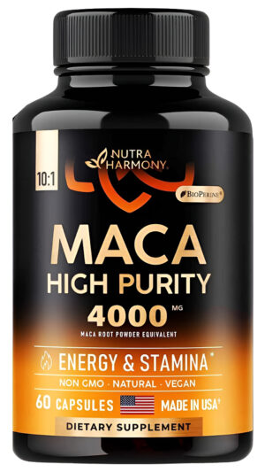 Maca 4000 Mg 60cap Nutraharmony