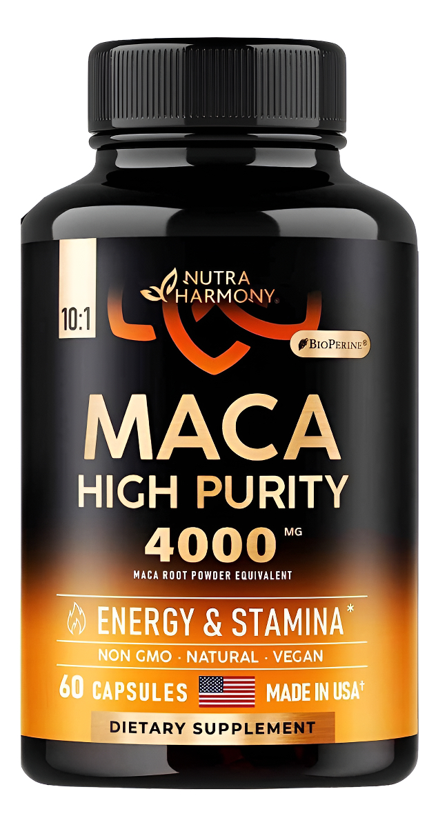 Maca 4000 Mg 60cap Nutraharmony