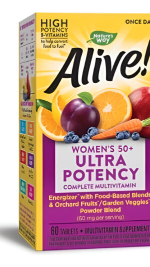 Alive Once Daily Mujer  +50 60 Tables De Natures Way