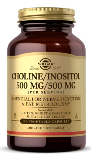 Colina Inositol 500mg - 100 Uds