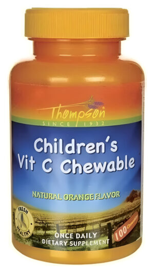 Vitamina C Para Niños 100 Pastas Masticables