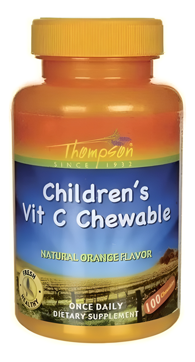 Vitamina C Para Niños 100 Pastas Masticables