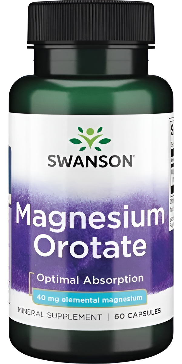 Orotato De Magnesio 40 Mg 60 Capsulas
