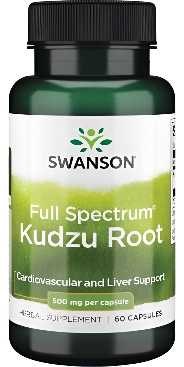 Raíz De Kudzu De Espectro Completo 60 Caps 500 Mg