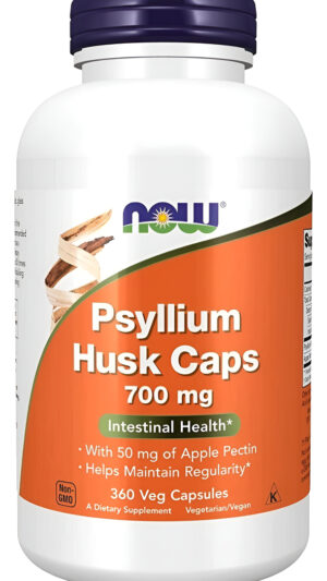 Now Psyllium 360 Cápsulas 700mg