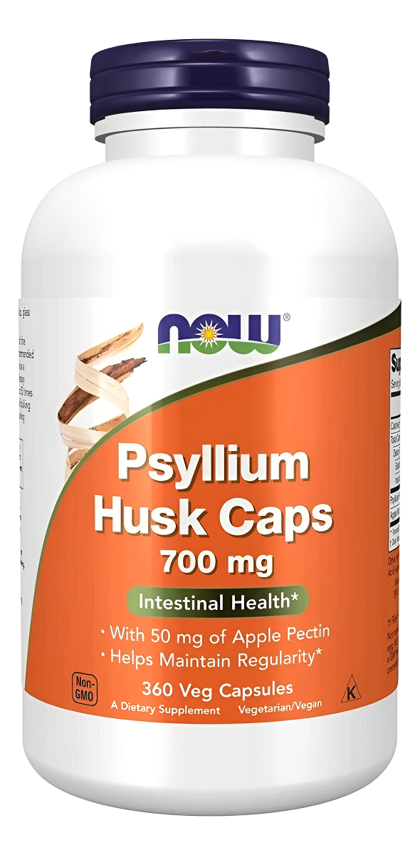 Now Psyllium 360 Cápsulas 700mg
