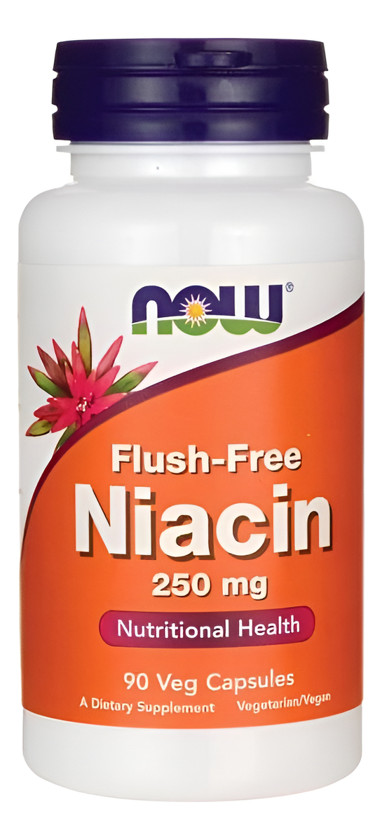 Flush Free Niacin 250 Mg 90 Cáp De Now