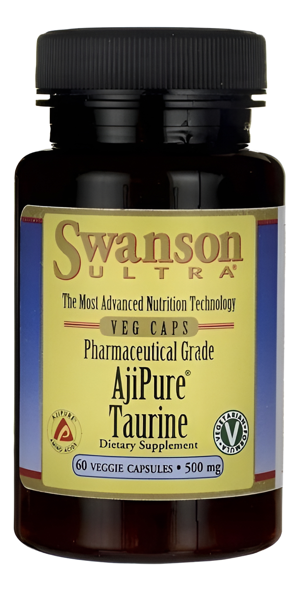 Taurina Ajipure 500mg 60cáps Veganas