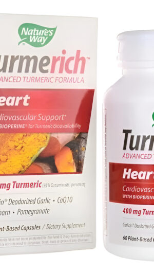 Turmerich Heart/ Apoya La Salud Cardiovascular 60 Caps Nw