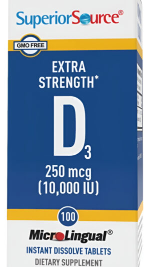 Vitamina D3 250mcg Superior Sou