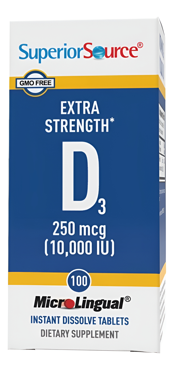 Vitamina D3 250mcg Superior Sou
