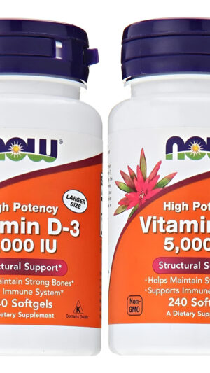 Vitamina D3 5000 Iu Now Foods