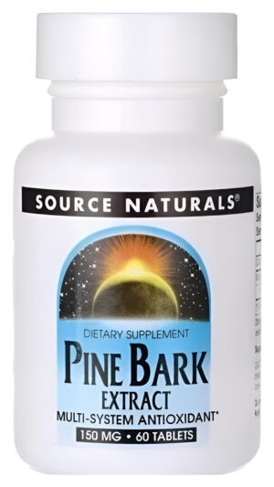 Pine Bark Extract 150mg 60 Tabl Antioxidante Source Natural