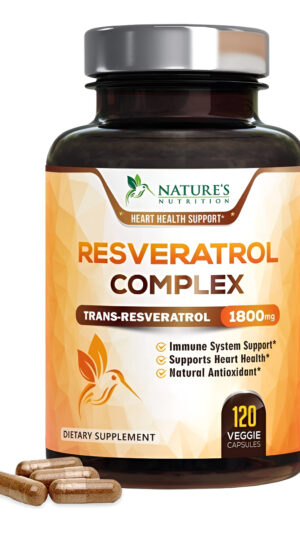 Resveratrol 120 Cap 1800 Mg
