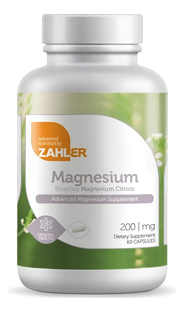 Citrato De Magnesio 200mg Zahle