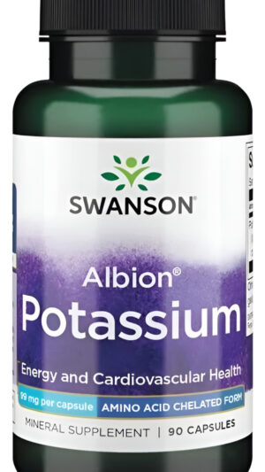 Albion Complejo De Potasio 90 Capsulas 99 Mg De Swanson