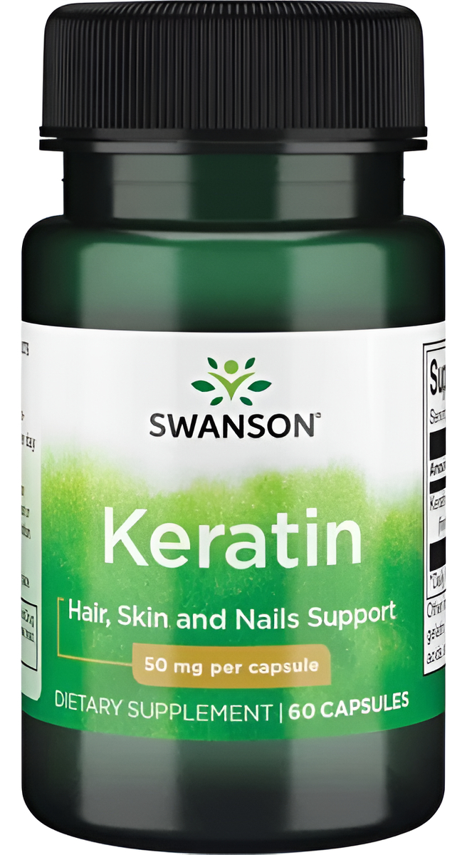 Keratina 50 Mg 60 Caps De Swanson