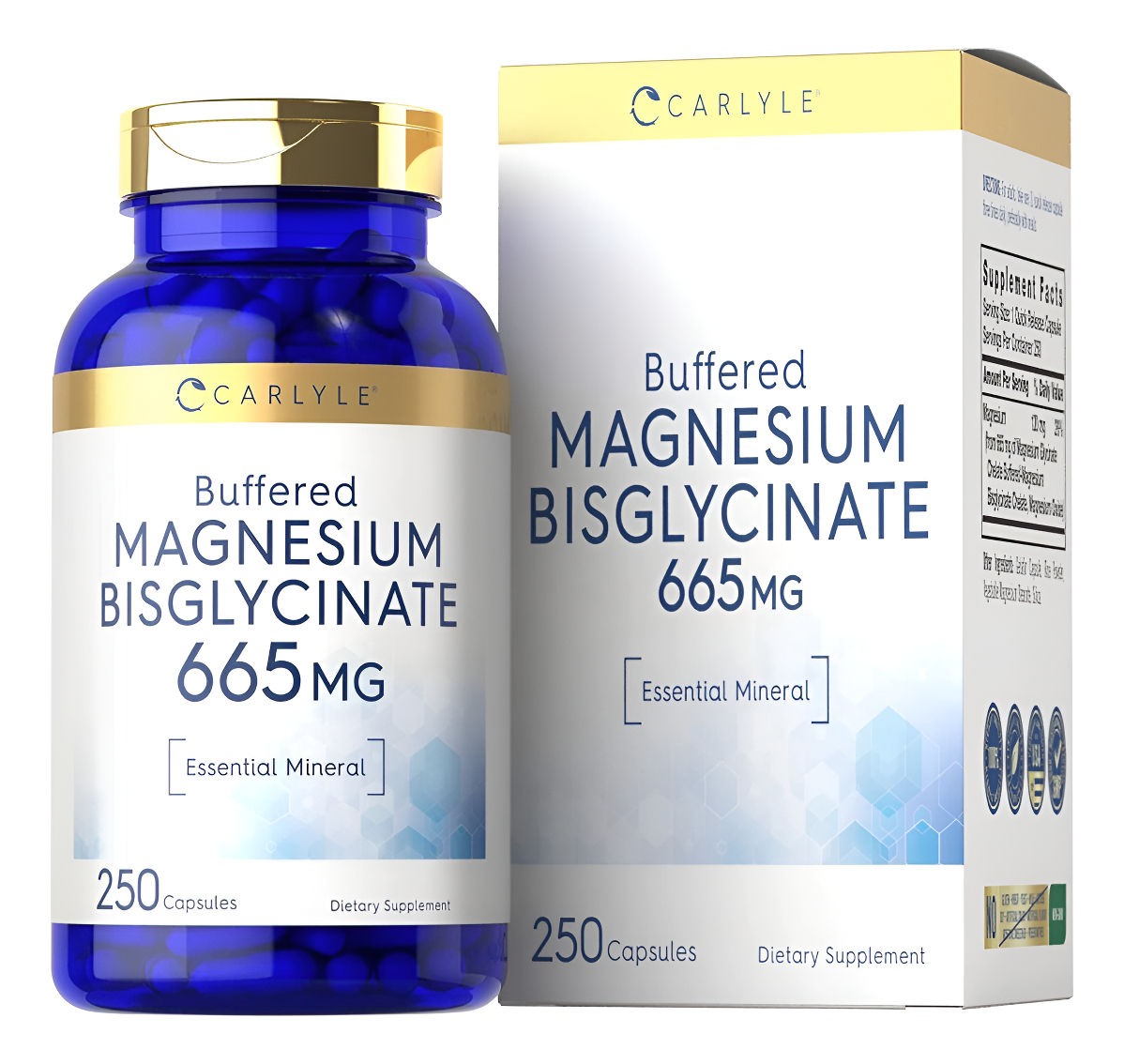 Bisglicinato De Magnesio 250cap