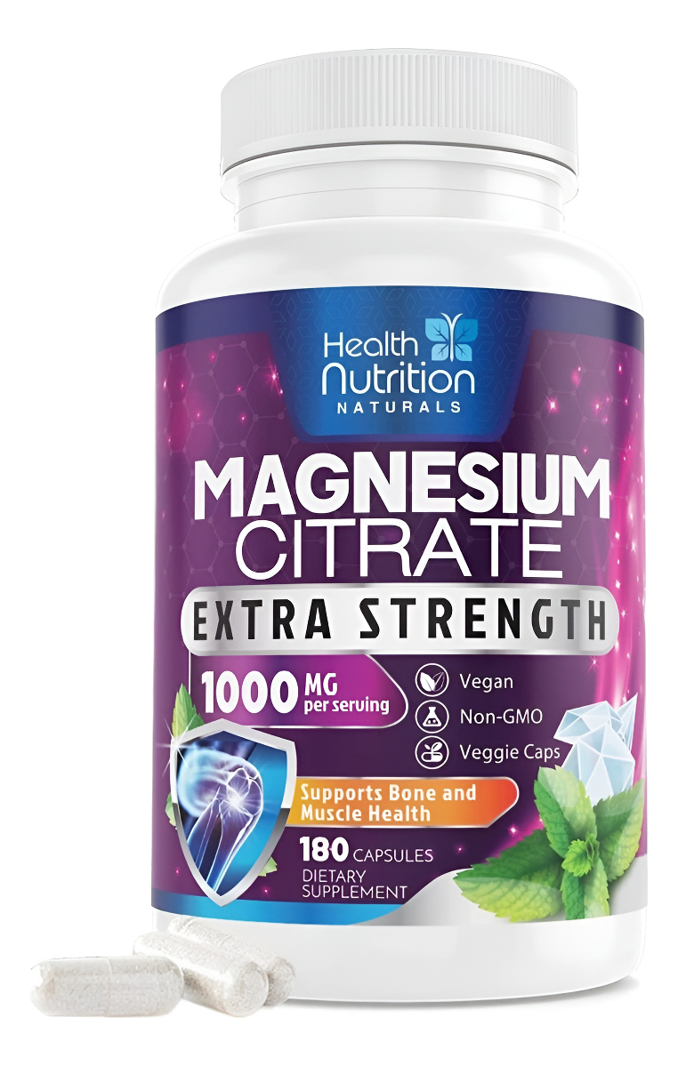 Citrato Magnesio 1000mg 180cap