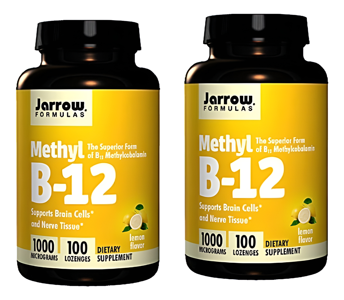 B12 Metilcobalamina 1000mcg 2x100 Past Sublinguales Jarrow