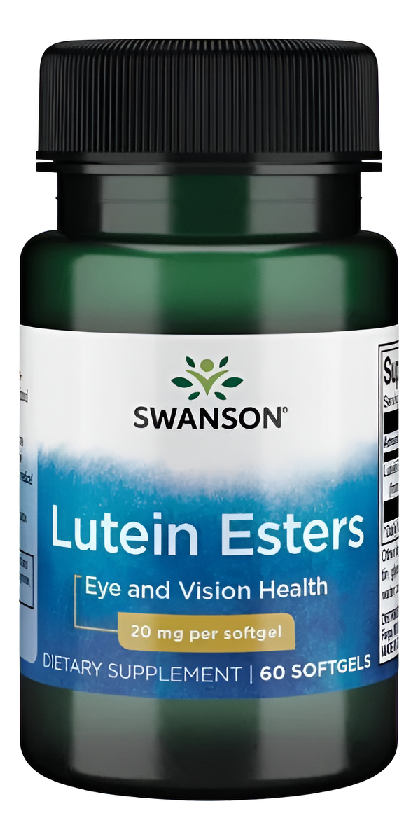 Lutein Esters 20 Mg 60 Softgels Para La Salud De La Vista