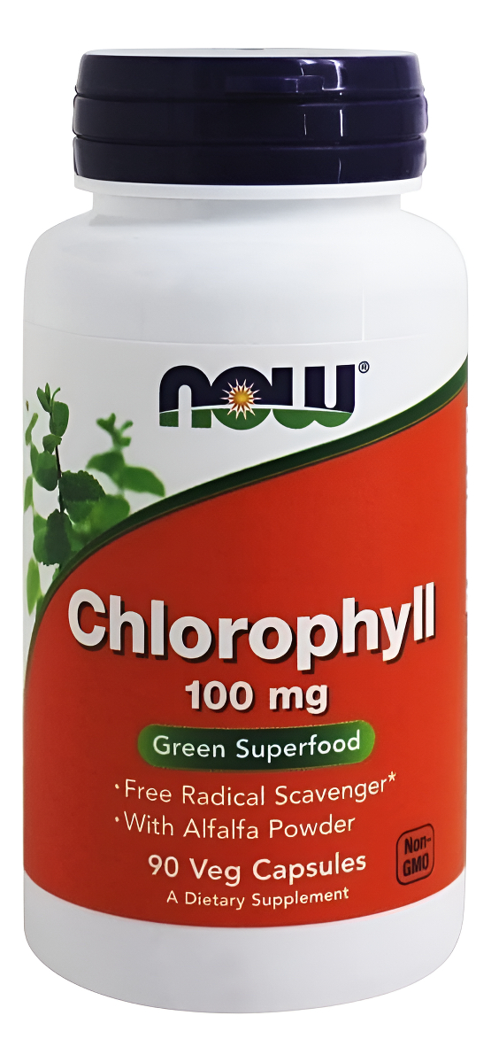 Clorofila 90 Cap 100mg Now Food