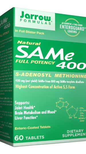 Natural Sam-e Gran Potencia Completa - 400 Mg - 60 Tabletas