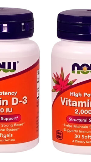 Vitamina D3 - 2000 Ui - 30 Cápsulas Blandas X2 Unidades