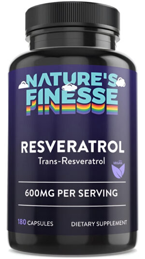 Resveratrol 600mg 180 Cápsulas