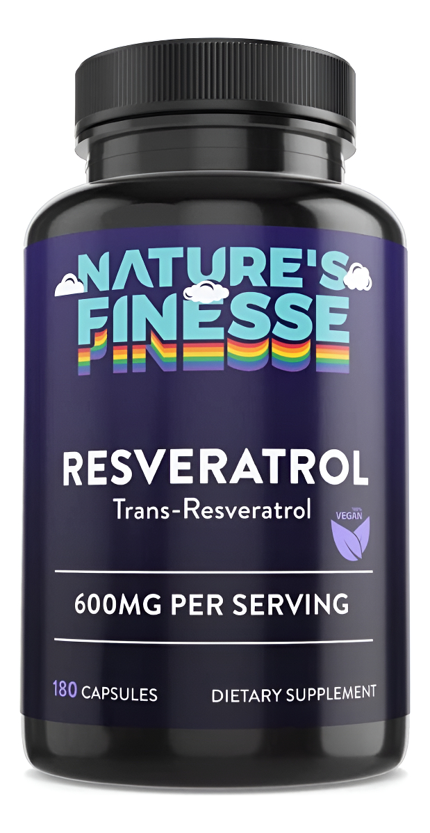 Resveratrol 600mg 180 Cápsulas