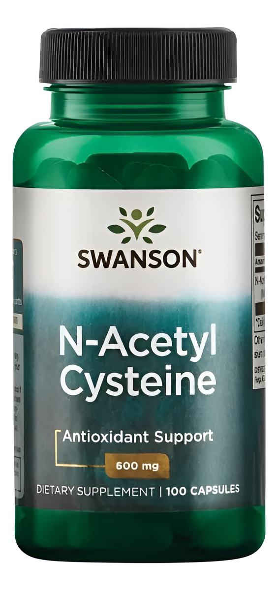 N- Acetyl Cysteine 600mg 100 Caps De Sw