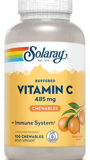 100 Tabs De Vitamina C Solaray