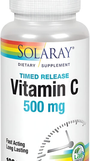 100 Caps De Vitamina C Solaray