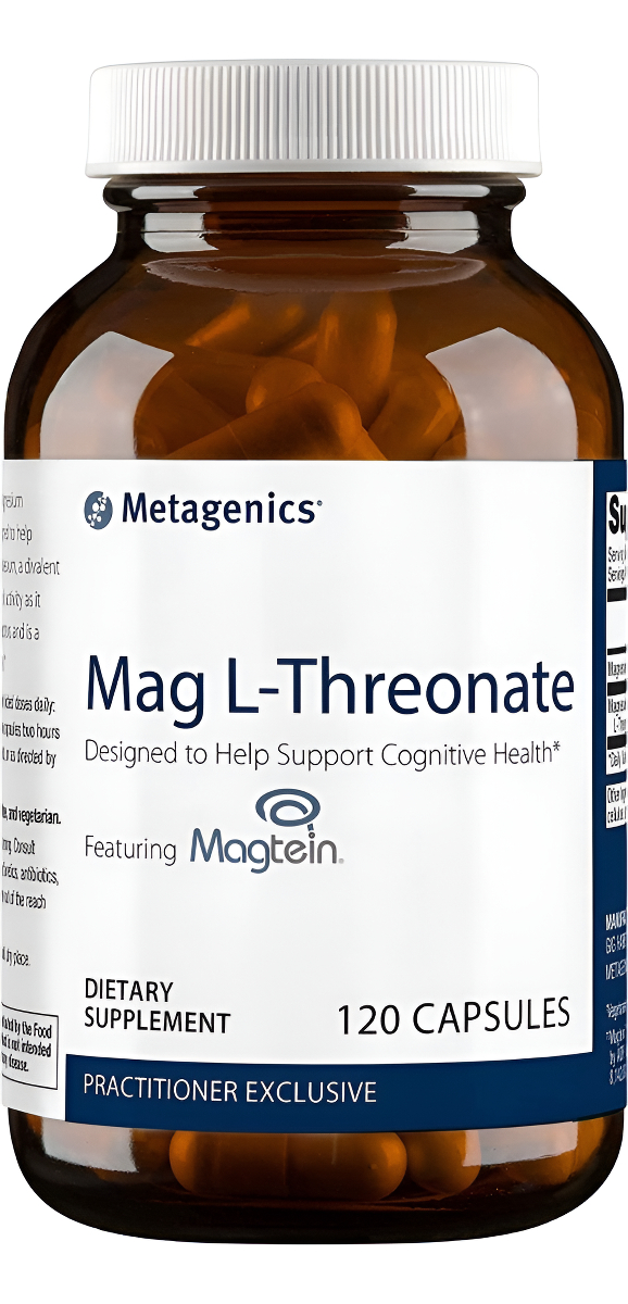 Treonato De Magnesio 120cap Uoo