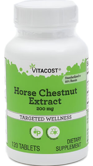 Castaño De Indias -vitacost - 200 Mg - 120 Tabletas.