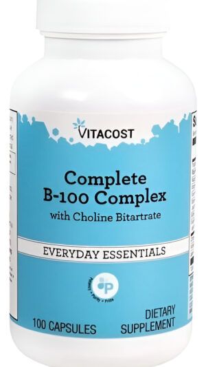 B100 Complejo Vitaminas 100cáps De Vitacost