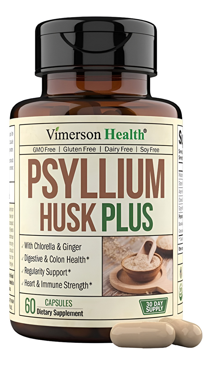 Psyllium Polvo 60 Cápsulas - Unida