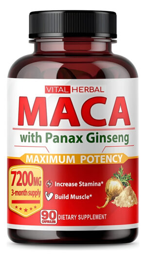 Vital Herbal - Maca 90caps - Unida