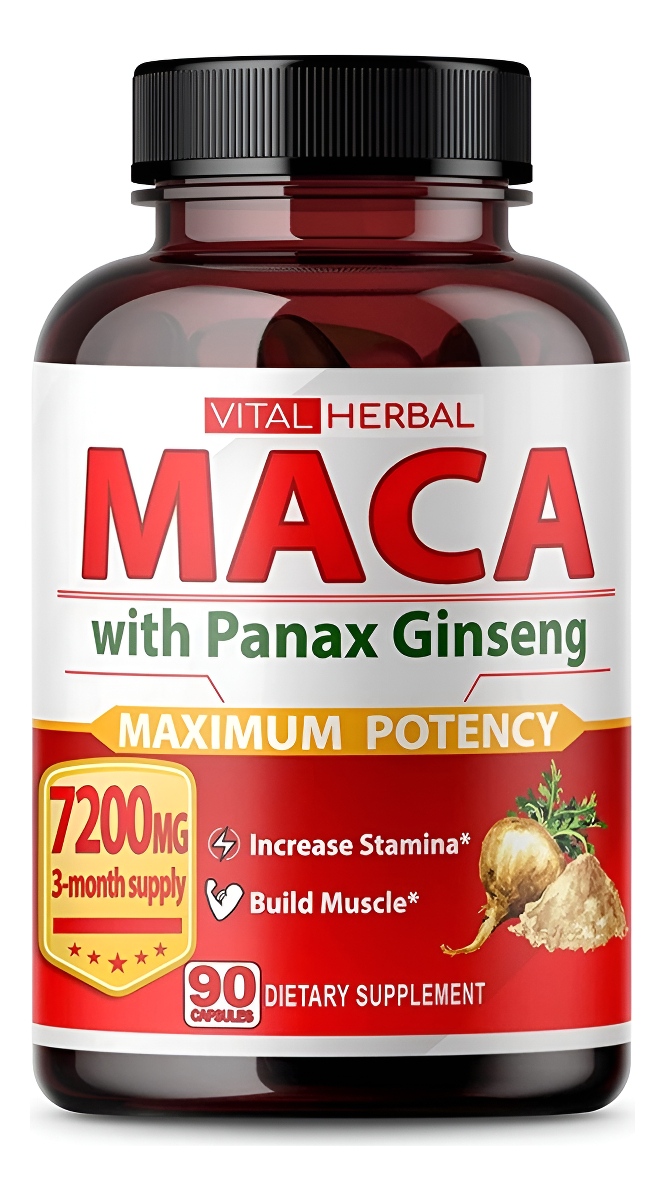 Vital Herbal - Maca 90caps - Unida