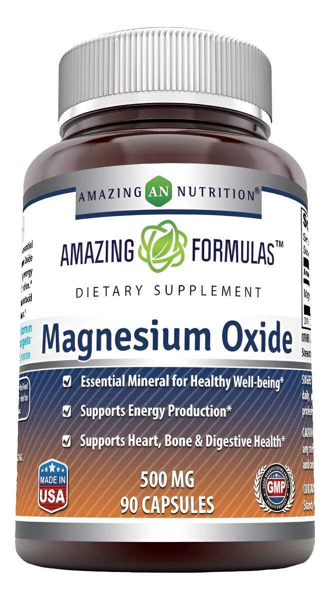 Magnesio Oxido 500mg Amazing