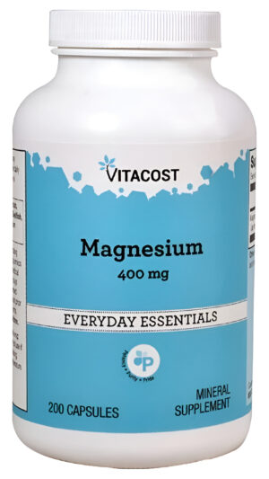 Magnesio 400 Mg 200 Cápsulas