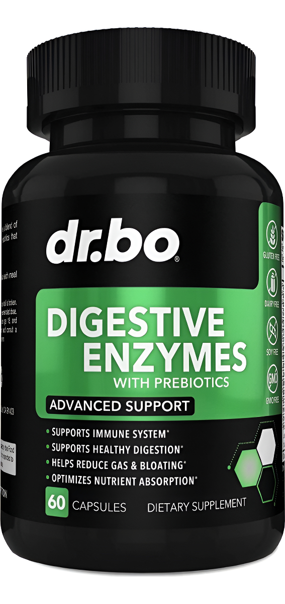 Enzimas Digestivas Dr Bo 60 Cap