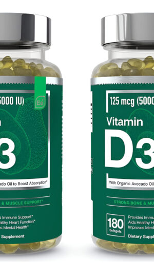 Vitamina D3 180caps Essential E