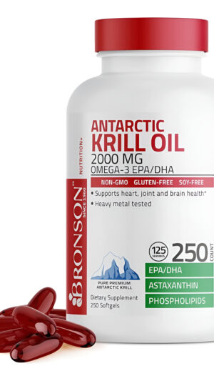 Aceite De Krill 250caps Bronson
